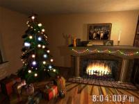 Christmas Fireplace 3D Screensaver 1.2 screenshot. Click to enlarge!
