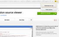 Chrome extension source viewer 1.1.9 screenshot. Click to enlarge!