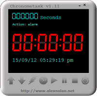 Chronometask 1.12 screenshot. Click to enlarge!