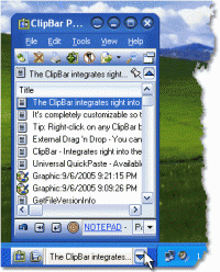 ClipMate Explorer 7.5.25.135 screenshot. Click to enlarge!