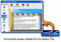 ClipSafe Clipboard Backup 2.5.4 screenshot. Click to enlarge!