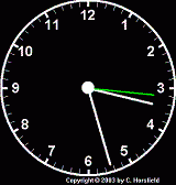 Clock Analog 2.1 screenshot. Click to enlarge!