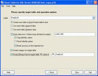 Clone Table for SQL Server 1.08.00 screenshot. Click to enlarge!