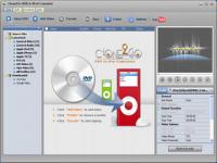 Clone2Go DVD to iPod Converter 1.9.7 screenshot. Click to enlarge!