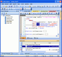 CodeLobster 3.3.2 screenshot. Click to enlarge!