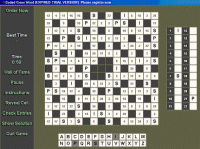 Coded X-Word 1.0 screenshot. Click to enlarge!
