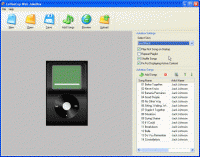 CoffeeCup Web JukeBox 4.6 screenshot. Click to enlarge!