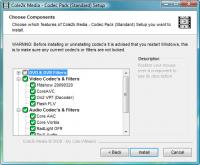 Cole2k Media Codec Pack Standard 8.0.4 screenshot. Click to enlarge!
