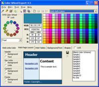 Color Wheel Expert 4.5 screenshot. Click to enlarge!