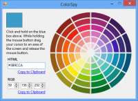 ColorSpy 1.0.0.0 screenshot. Click to enlarge!