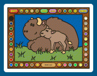 Coloring Book 10: Baby Animals 1.02.45 screenshot. Click to enlarge!