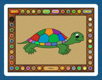 Coloring Book 3: Animals 4.22.00 screenshot. Click to enlarge!