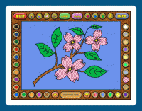 Coloring Book 4: Plants 4.22.19 screenshot. Click to enlarge!