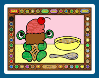 Coloring Book 9: Little Monsters 1.02.00 screenshot. Click to enlarge!