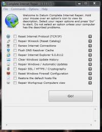 Complete Internet Repair 3.1.3.2852 screenshot. Click to enlarge!