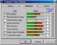 Computer Status Monitor 3.3 screenshot. Click to enlarge!