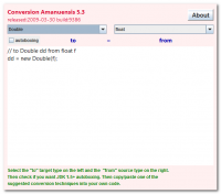 Conversion Amanuensis 5.5.9588 screenshot. Click to enlarge!