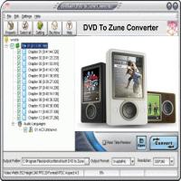 Convert DVD 2 Zune 2011.1105 screenshot. Click to enlarge!