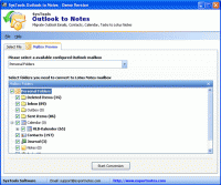 Convert PST File to Lotus Notes 6.0 screenshot. Click to enlarge!