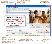 ConvertMovie-Personal Pro 3.3 screenshot. Click to enlarge!