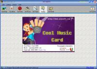 Cool Music Card 3.6 screenshot. Click to enlarge!