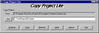 CopyProjectLite 1.0 screenshot. Click to enlarge!