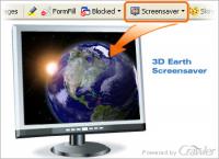 Crawler 3D Earth Screensaver 4.5 screenshot. Click to enlarge!