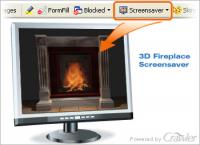 Crawler 3D Fireplace Screensaver 4.5 screenshot. Click to enlarge!