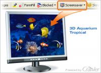 Crawler 3D Tropical Aquarium Screensaver 4.5 screenshot. Click to enlarge!