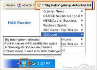 Crawler News Reader 4.5 screenshot. Click to enlarge!