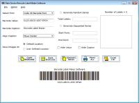 Create Barcode Label 5.0.1.5 screenshot. Click to enlarge!