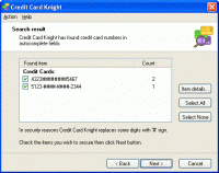Credit Card Knight 1.4 screenshot. Click to enlarge!