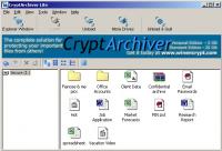 CryptArchiver 3.1.0.0 screenshot. Click to enlarge!