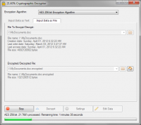 Cryptographic Encryptor Portable 2.7.3.527 screenshot. Click to enlarge!