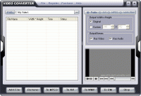 Crystal Video Converter 1.00 screenshot. Click to enlarge!