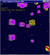 Cubewar2003 2.0 screenshot. Click to enlarge!
