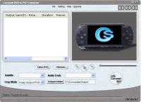 Cucusoft DVD to PSP Converter Build 007 3.05 screenshot. Click to enlarge!