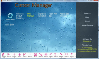 Cursor Manager 5.1 screenshot. Click to enlarge!