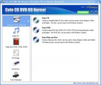 Cute CD DVD BD Burner Professional 2.2.7 screenshot. Click to enlarge!