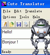 Cute Translator 6.01 screenshot. Click to enlarge!