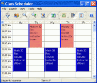 CyberMatrix Class Scheduler 6.03 screenshot. Click to enlarge!