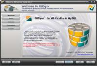 DBSync for MS FoxPro & MySQL 4.6.8 screenshot. Click to enlarge!