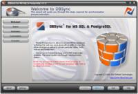 DBSync for MS SQL & PostgreSQL 2.8.7 screenshot. Click to enlarge!