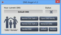DNS Angel 1.3 screenshot. Click to enlarge!