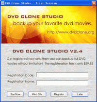 DVD Clone 2.4 screenshot. Click to enlarge!