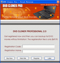 DVD Cloner Pro 7.3.8 screenshot. Click to enlarge!