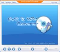 DVD To WAV Ripper 1.00 screenshot. Click to enlarge!