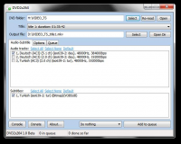 DVD2x264 1.2.246 Beta screenshot. Click to enlarge!