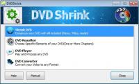 DVDShrink 4.1 screenshot. Click to enlarge!