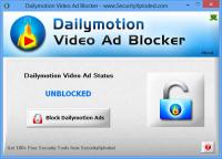 Dailymotion Video Ad Blocker 1.5 screenshot. Click to enlarge!